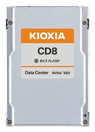 Dysk SSD Kioxia CD8-R 15.36TB U.2 (15mm) NVMe PCIe 4.0 KCD81RUG15T3 (DWPD 1)
