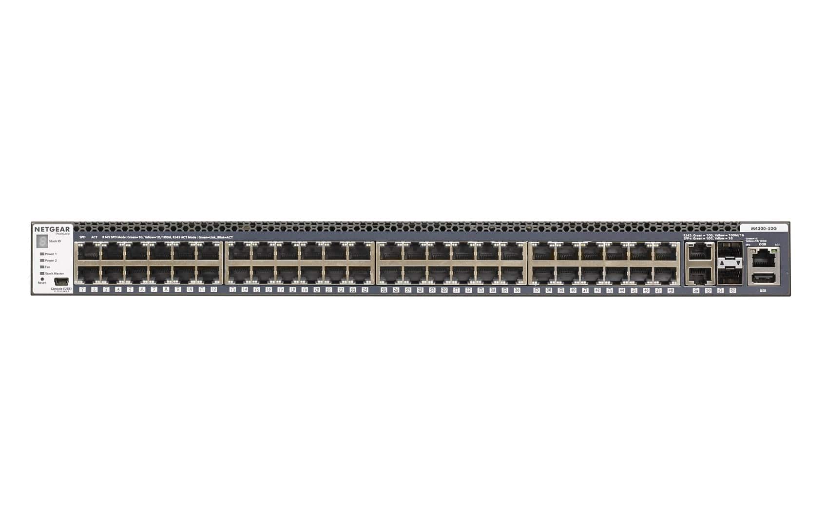 Switch Netgear GSM4352S-100NES 52p Zarządzany — zdjęcie 1 z 4