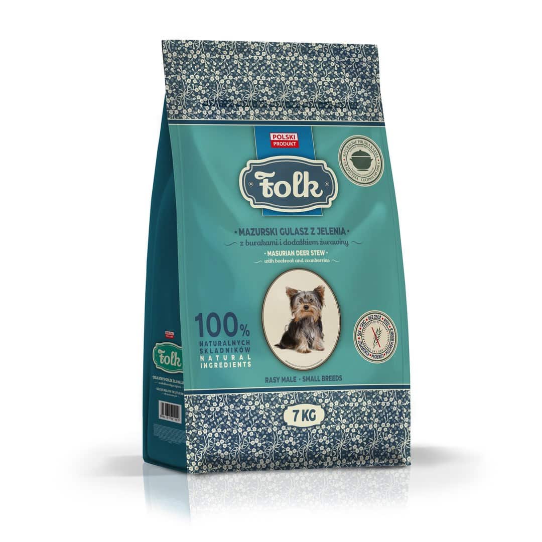 FOLK Mazurski gulasz z jelenia z burakami i dodatkiem żurawiny 7kg — zdjęcie 1 z 4