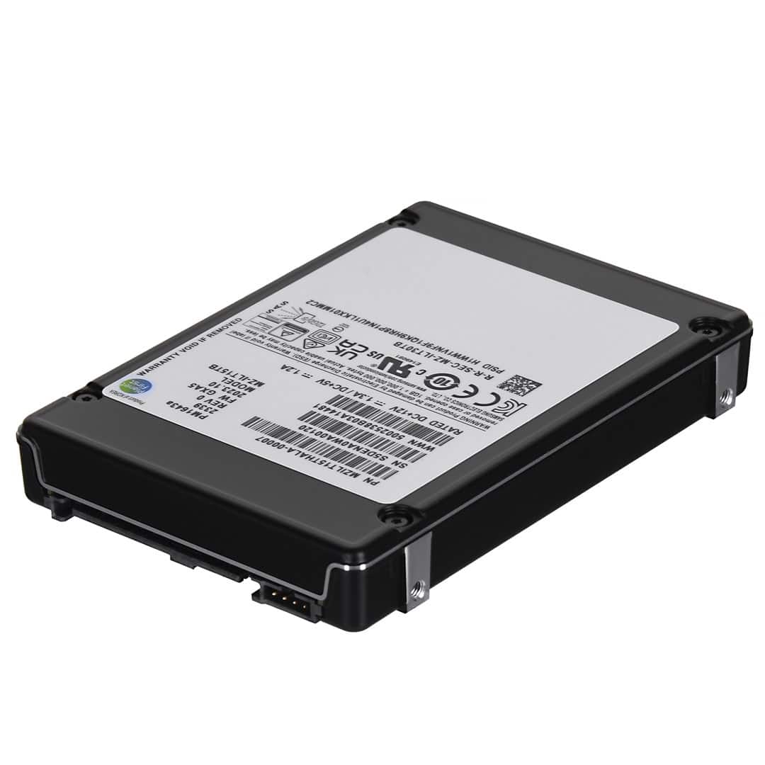 Dysk SSD Samsung PM1643a 15.36TB 2.5" SAS 12Gb/s MZILT15THALA-00007 (DWPD 1) — zdjęcie 1 z 7