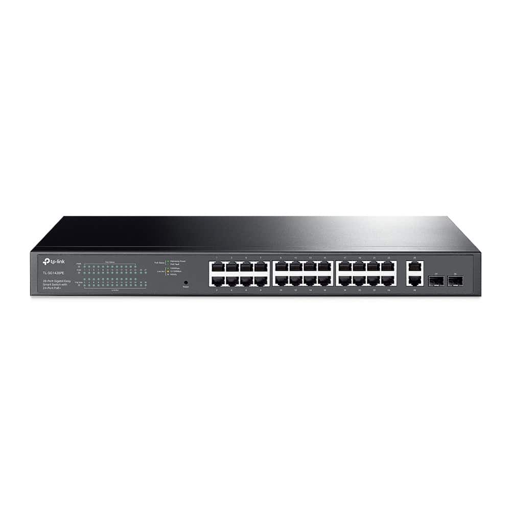 Switch TP-LINK TL-SG1428PE 1U Czarny — zdjęcie 1 z 3