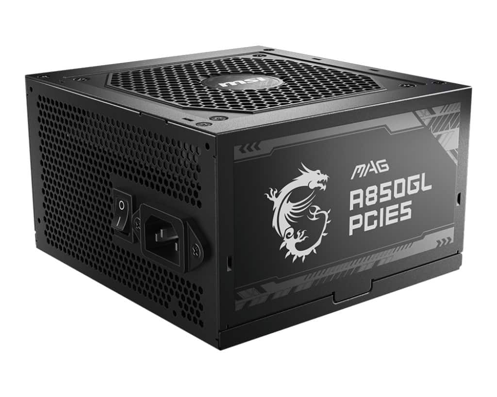 Zasilacz MSI MAG A850GL 850W 80+ Gold ATX 3.1 — zdjęcie 1 z 3