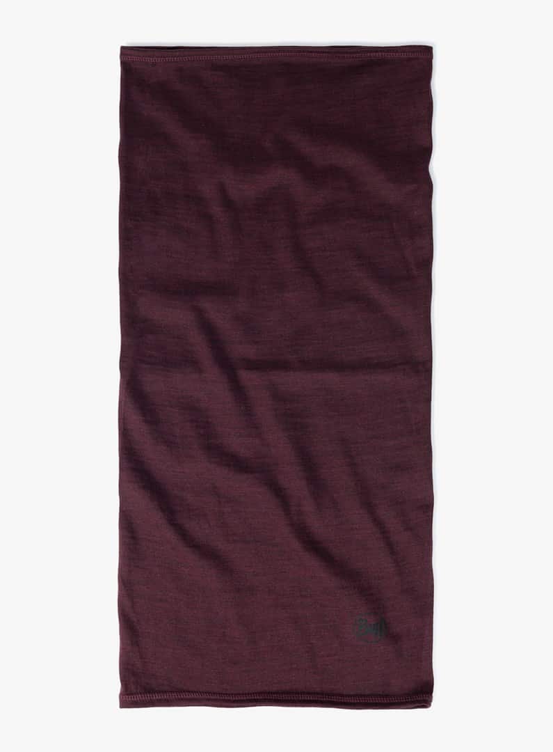 Chusta wielofunkcyjna Buff Merino Lightweight, solid garnet — zdjęcie 1 z 2
