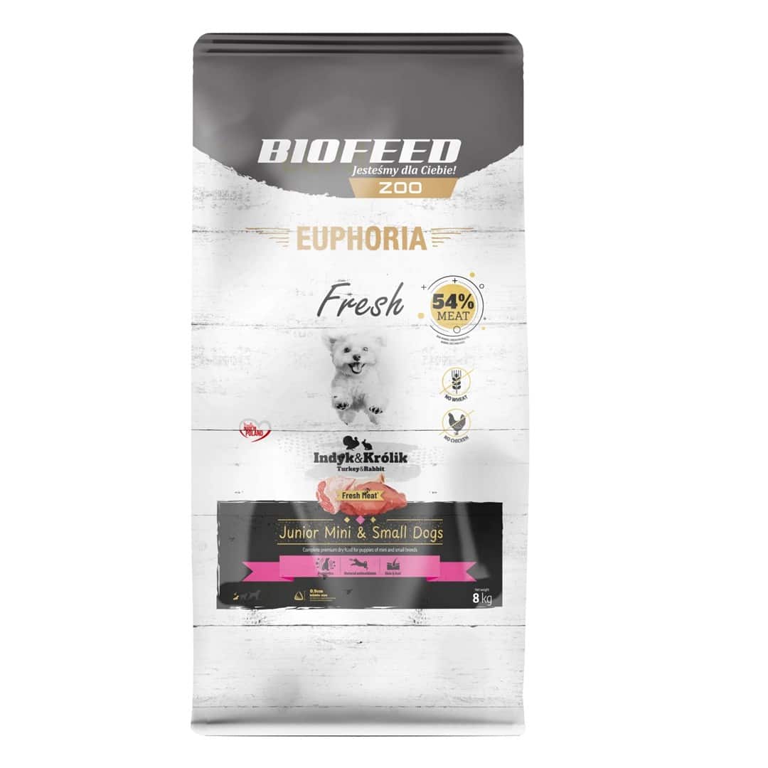 BIOFEED Euphoria Fresh Meat Indyk 8kg - Sucha Karma
