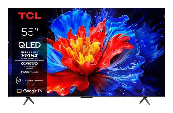 Telewizor TCL 55P8K QLED 55" 4K Ultra HD — zdjęcie 1 z 8