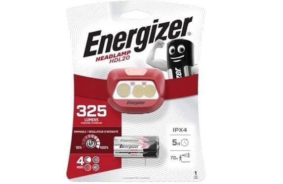 ENERGIZER LATARKA CZOŁOWA HEADLIGHT HDL20 3AAA 325 lm — zdjęcie 1 z 2
