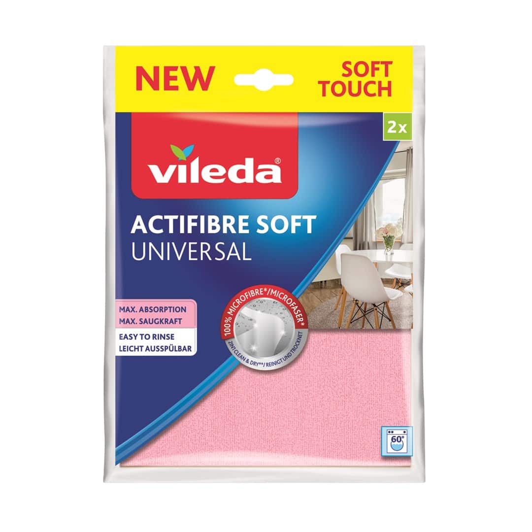 Ściereczka Vileda ACTIFIBRE Soft Universal 2szt. — zdjęcie 1 z 2