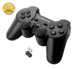 Gamepad bezprzewodowy Esperanza EGG108K (PC, PS3, czarny) — zdjęcie 1 z 8