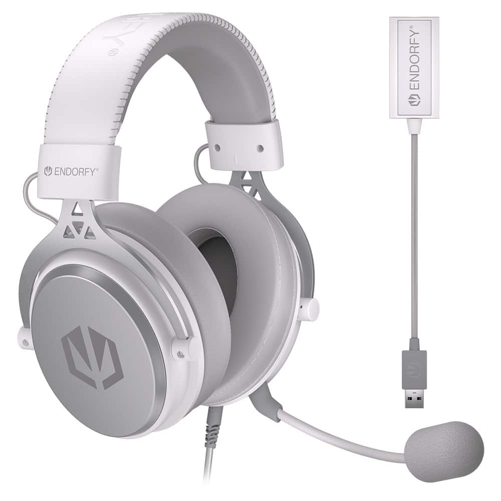 Słuchawki ENDORFY Viro Plus USB Onyx White — zdjęcie 1 z 8