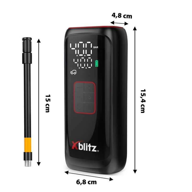 XBLITZ POMPKA ELEKTRYCZNA AIRMASTER - Czarny — zdjęcie 1 z 4
