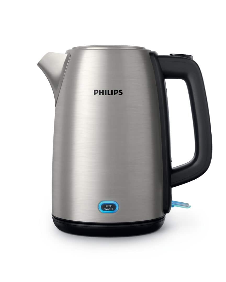 Czajnik elektryczny PHILIPS HD 9353/90, 1,7 l, czarny, stal nierdzewna — zdjęcie 1 z 3