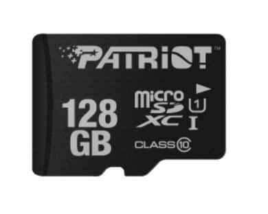 Patriot LX Series microSDHC 128GB Class 10 UHS-I — zdjęcie 1 z 3