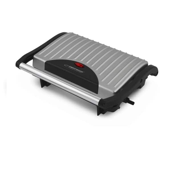 Grill elektryczny Esperanza Pizzaiola EKG005 (stołowy-zamknięty; 750W; kolor inox) — zdjęcie 1 z 4