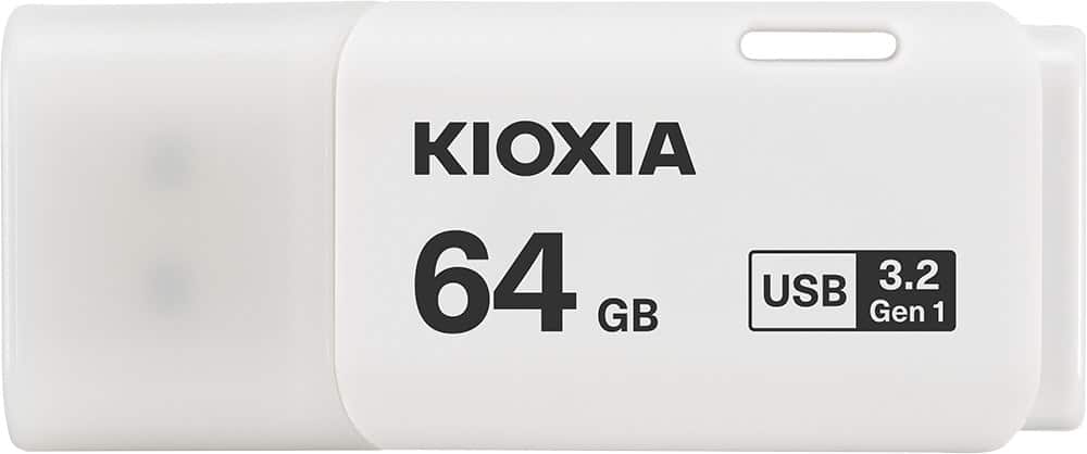 KIOXIA FlashDrive U301 Hayabusa 64GB Biały