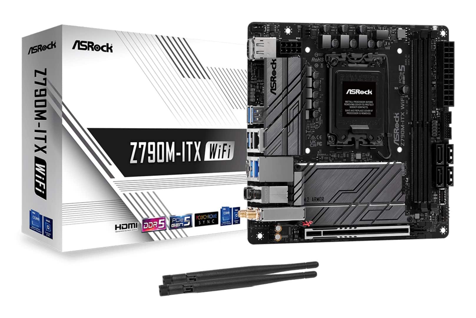 Płyta główna Asrock Z790M-ITX WiFi — zdjęcie 1 z 6