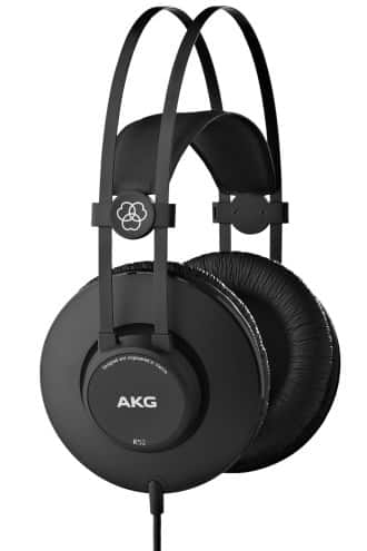 AKG K52 - Słuchawki studyjne, nauszne, zamknięte — zdjęcie 1 z 6