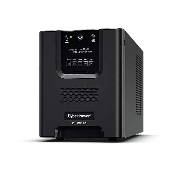 Zasilacz UPS CyberPower PR1000ELCD 1000VA — zdjęcie 1 z 4