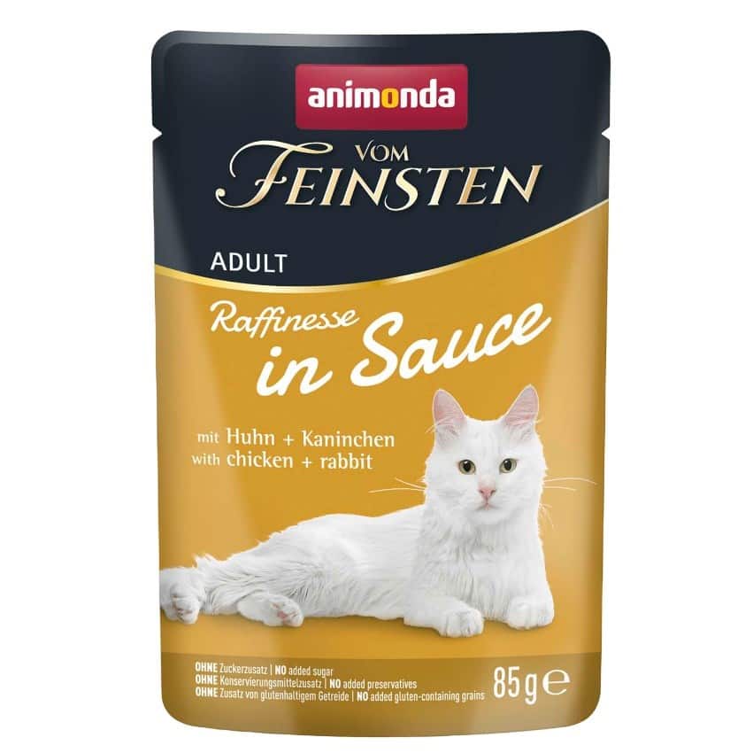 ANIMONDA VF Raffinesse in Sauce with chicken+rabbit 85g
