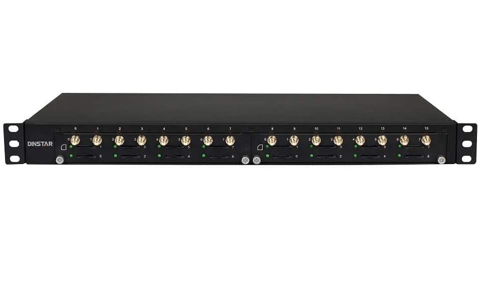 Dinstar UC2000-VF-16G - VoIP GSM Bramka, 16*GSM Channels — zdjęcie 1 z 2