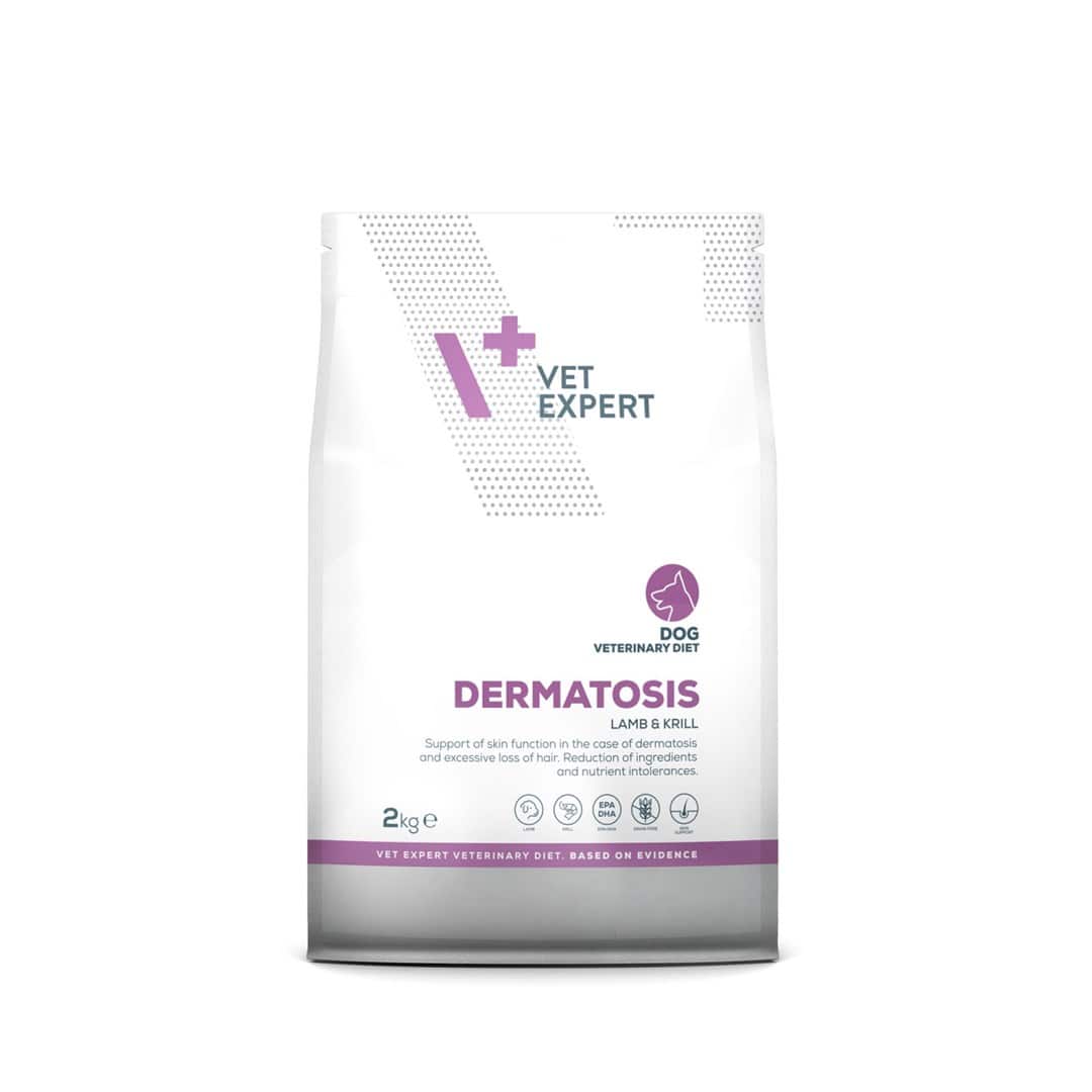 VetExpert Veterinary Diet Dermatosis dog Lamb&Krill 2kg — zdjęcie 1 z 3