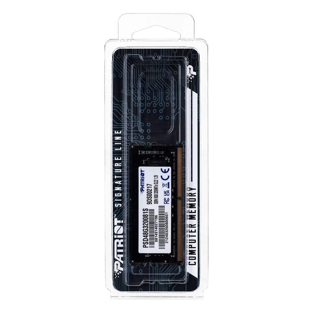PATRIOT SO-DIMM DDR4 8GB 3200MHz Rank1 — zdjęcie 1 z 4