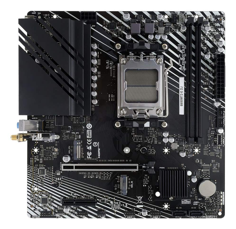 Płyta główna BIOSTAR B850MT2-E DJ Socket AM5 — zdjęcie 1 z 8