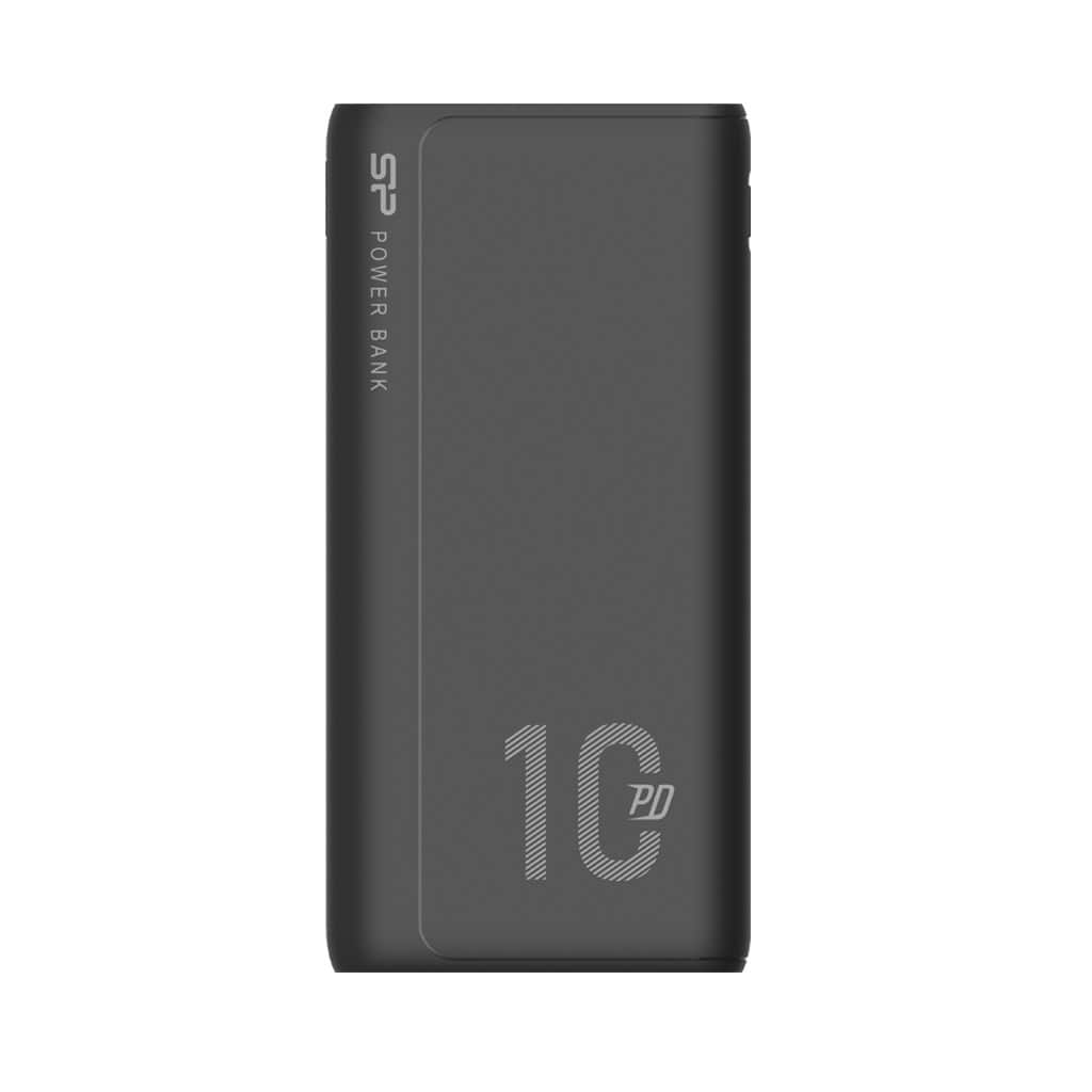 Powerbank Silicon Power QP15 10000mAh QC3.0+PD 2xUSB A, 1x mUSB  + 1x USB C, czarny — zdjęcie 1 z 3