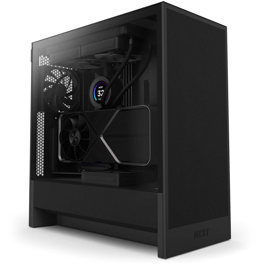 NZXT OBUDOWA H5 FLOW MIDI TOWER CZARNA — zdjęcie 1 z 7