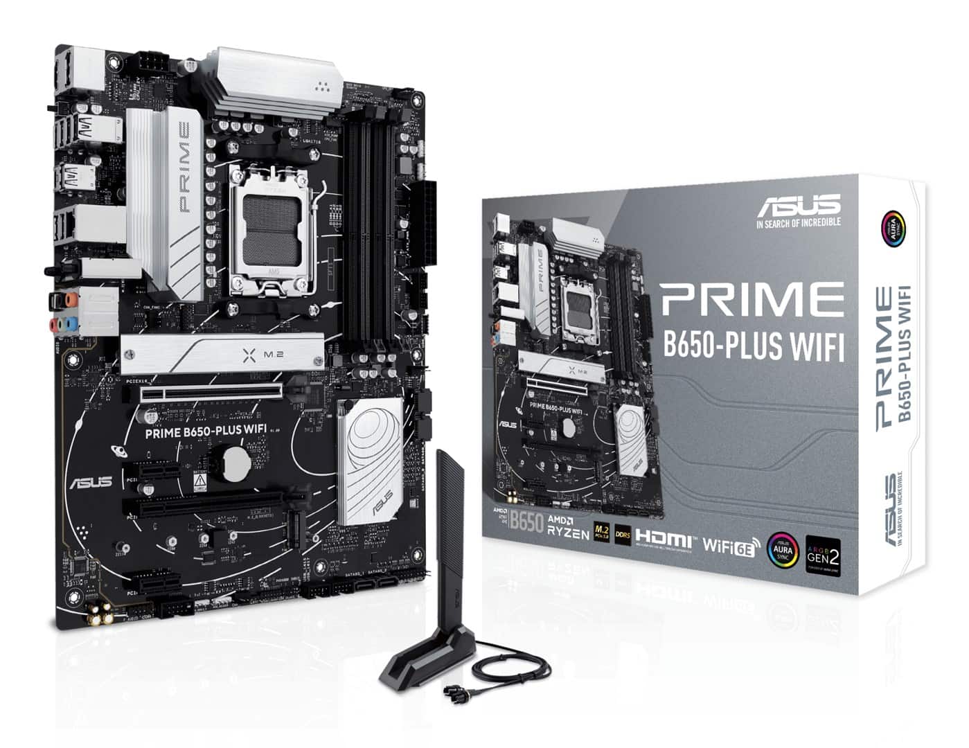 Płyta główna ASUS PRIME B650-PLUS WIFI Socket AM5 — zdjęcie 1 z 8