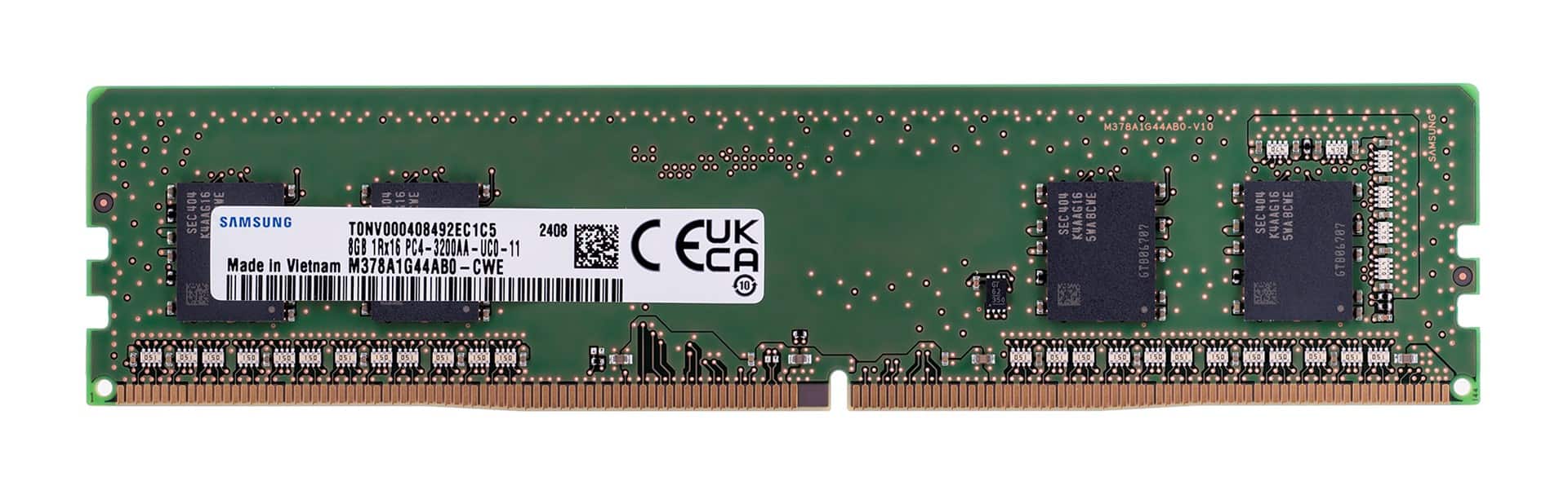 Samsung UDIMM non-ECC 8GB DDR4 3200MHz — zdjęcie 1 z 3