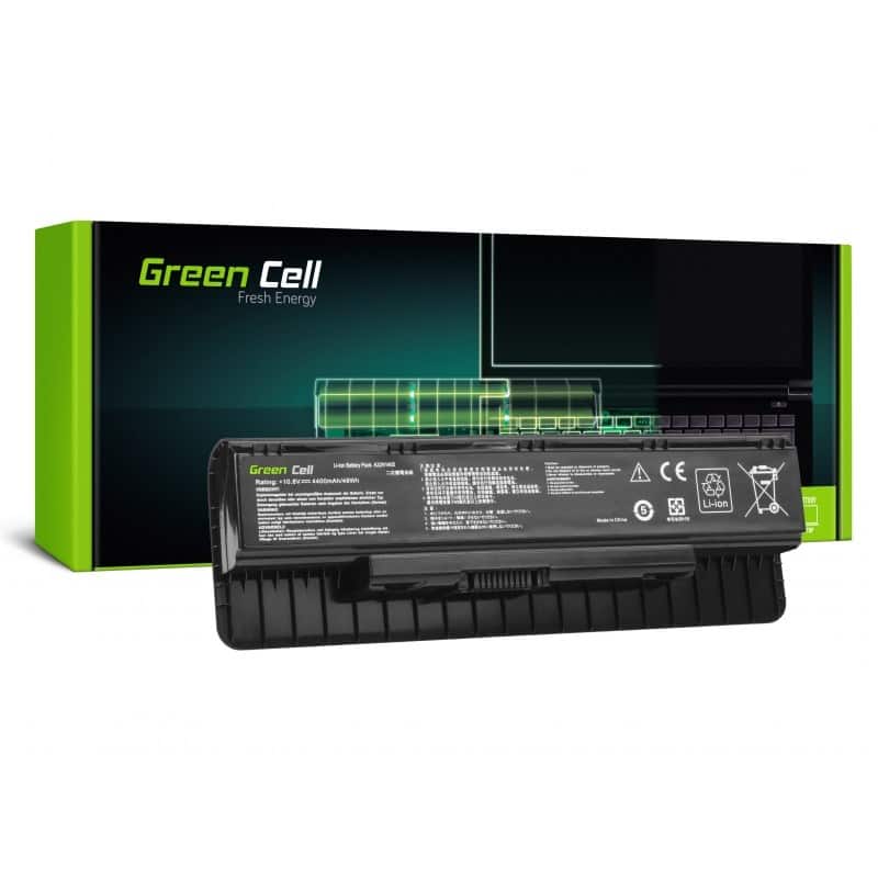 GREEN CELL BATERIA AS129 A32N1405 DO ASUS G551 G771 N551 4400MAH 10.8V/11.1V — zdjęcie 1 z 5
