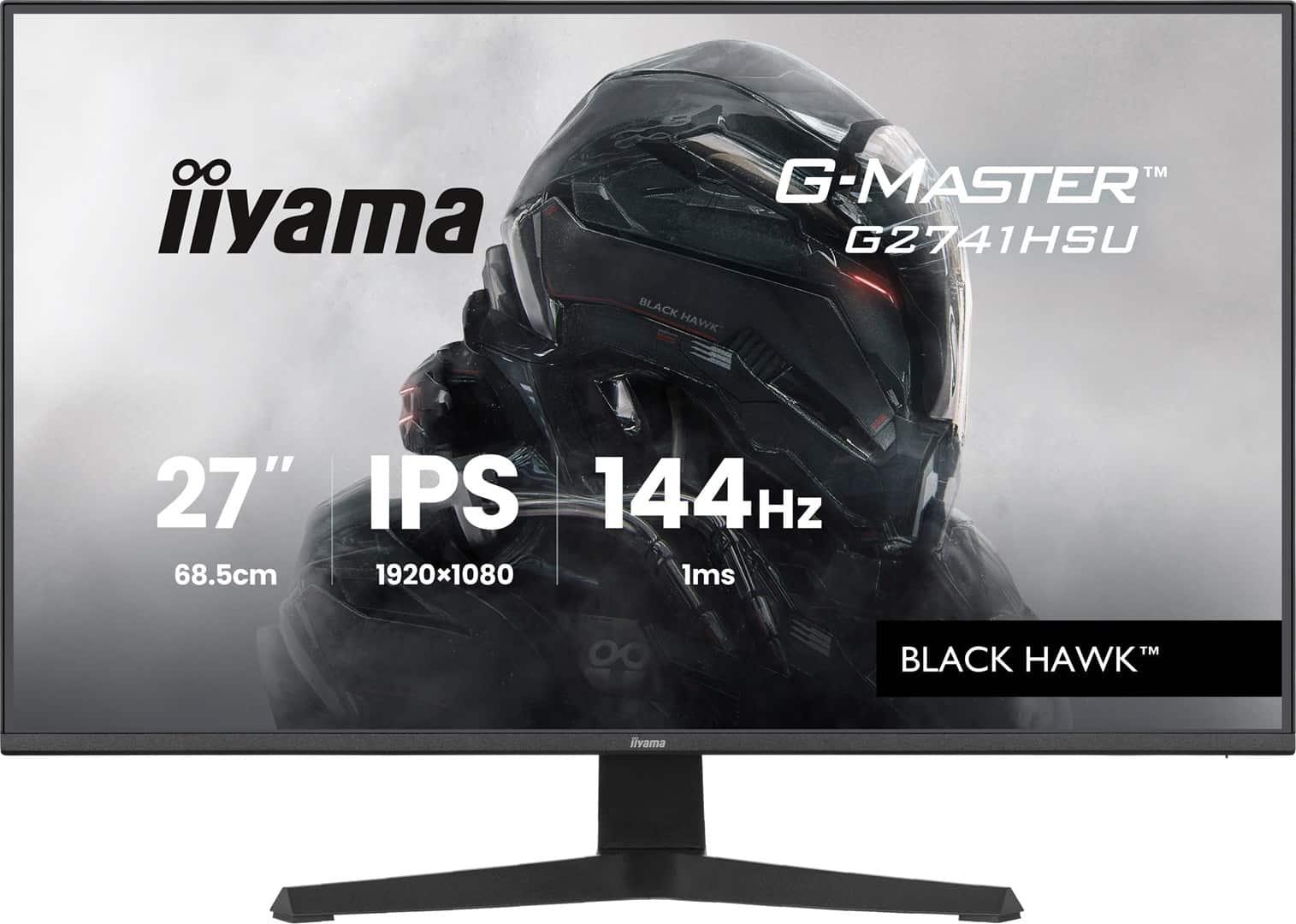 MONITOR IIYAMA LED IPS 27" G2741HSU-B1 Black Hawk 144Hz — zdjęcie 1 z 6