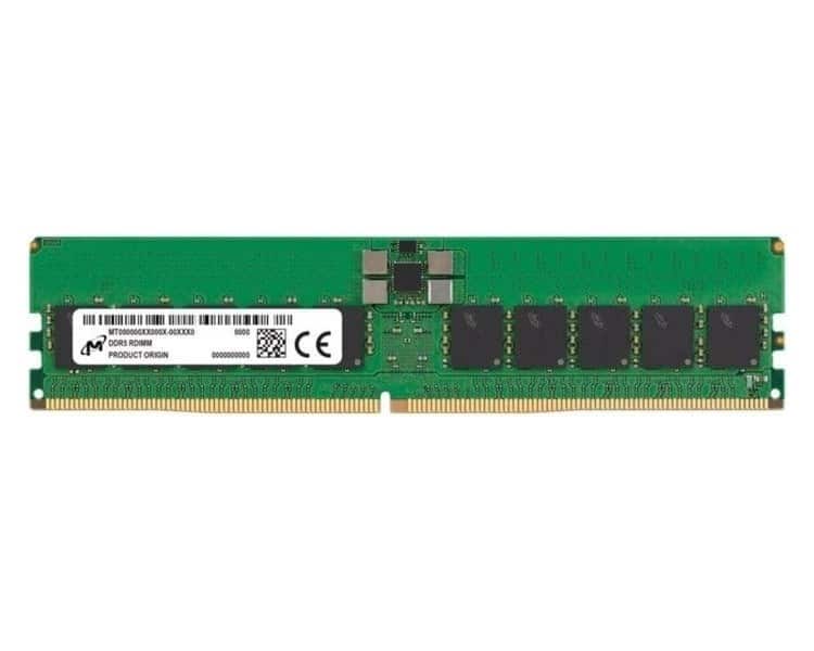 Micron RDIMM 32GB DDR5 6400MHz ECC REGISTERED