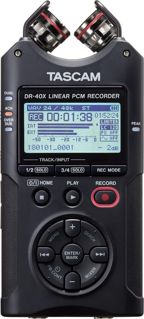 Tascam DR-40X - Przenośny rejestrator 4 kan. — zdjęcie 1 z 5