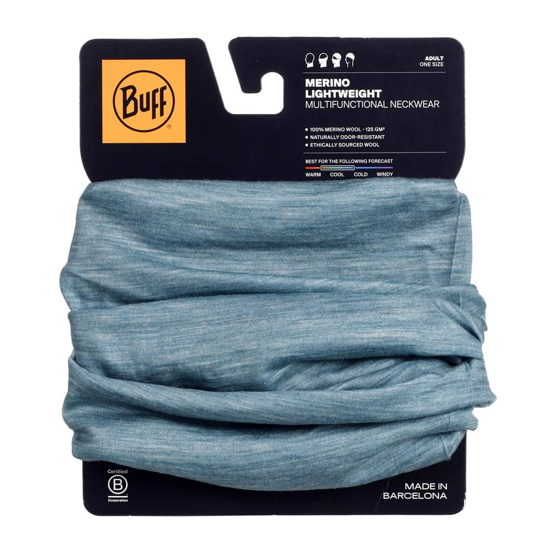 Chusta wielofunkcyjna Buff Merino Lightweight, solid pool — zdjęcie 1 z 3