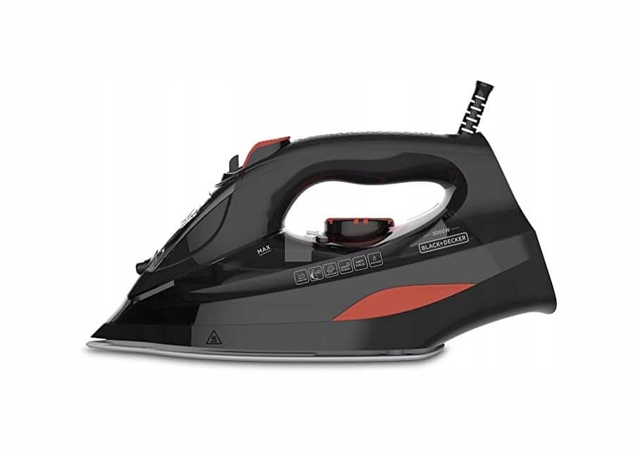 Żelazko parowe Black+Decker BXIR3000E (3000W; czarny) — zdjęcie 1 z 8