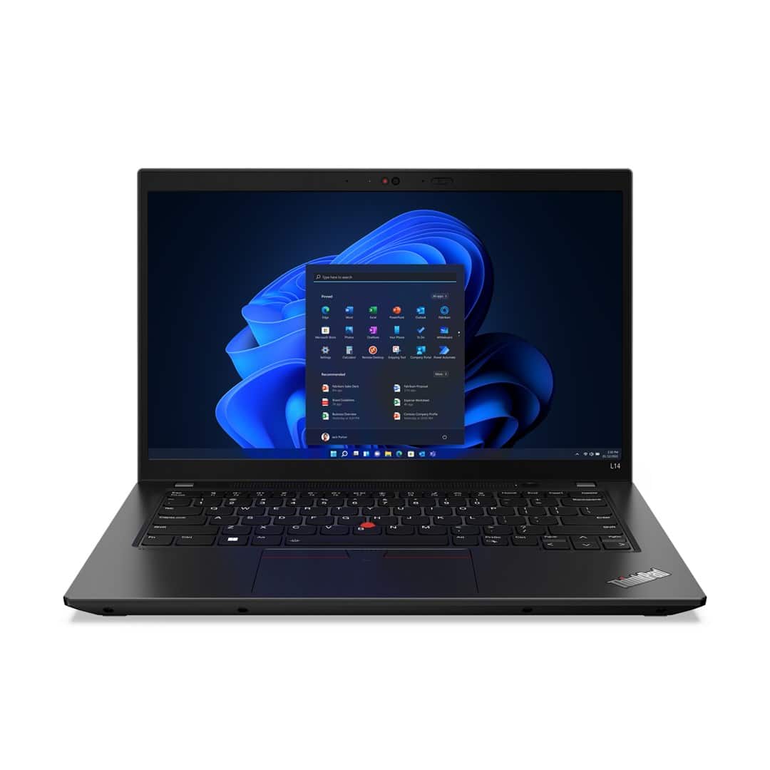 Lenovo ThinkPad L14 G3 i5-1235U 14"FHD IPS 250nits AG 8GB 3200 SSD256 Intel Iris Xe Graphics W11Pro Thunder Black 3Y OnSite (1Y Premier) (WYPRZEDAŻ) — zdjęcie 1 z 8