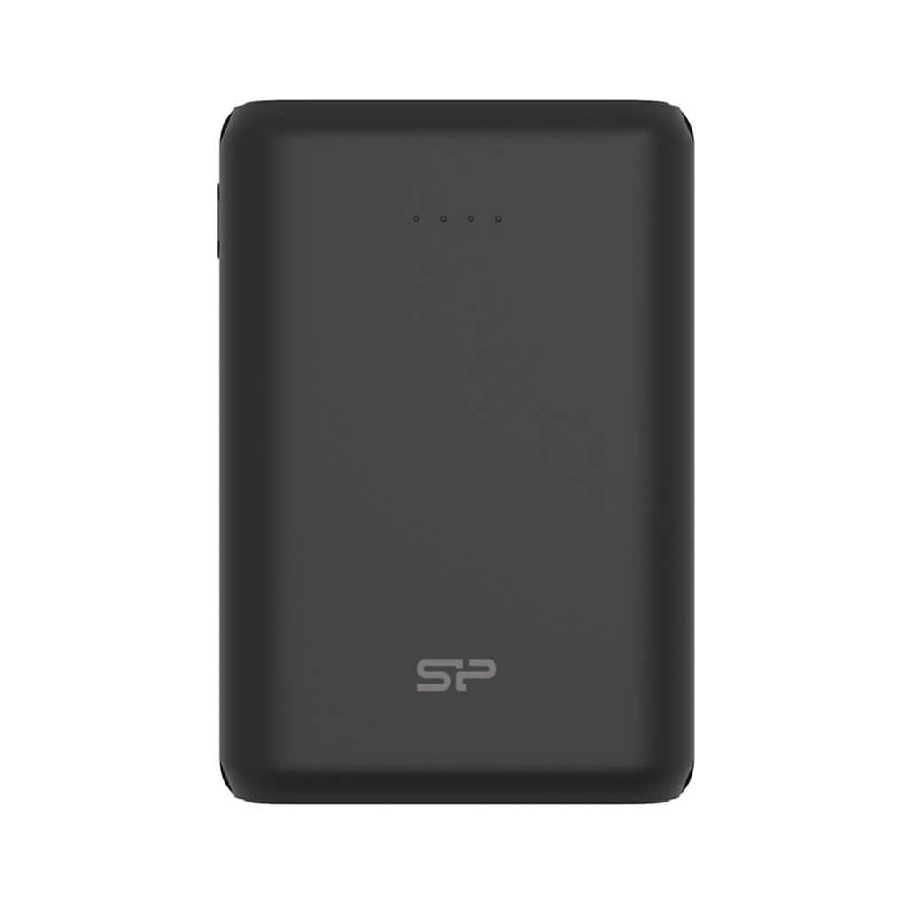 PowerBank Silicon Power Cell C10QC 10000mAh QC3.0+PD Micro USB typ B USB 3.0 USB-C kolor czarny (SP10KMAPBKC10QCK) — zdjęcie 1 z 2