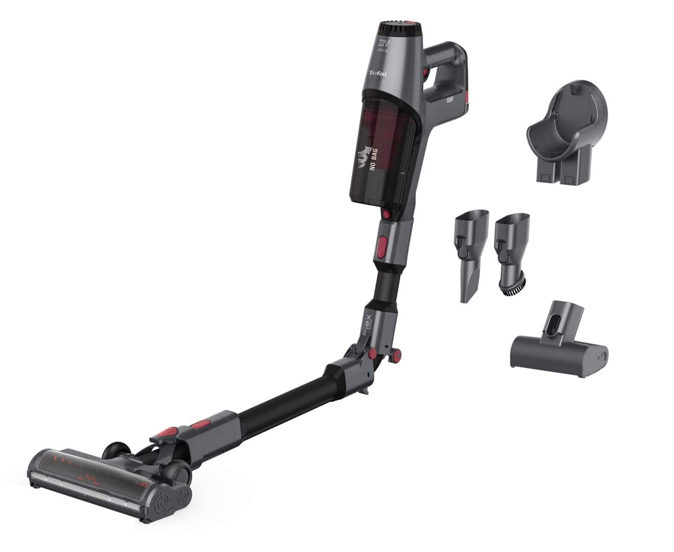 ELDOM ODKURZACZ PIONOWY FOLDON, BEZPRZEWODOWY,OŚWI — zdjęcie 1 z 8