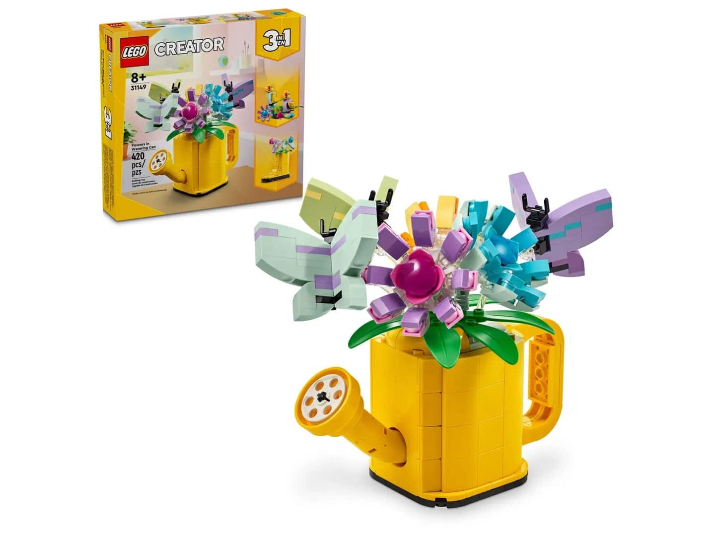 LEGO Creator 3w1 31149 - Kwiaty w konewce — zdjęcie 1 z 8