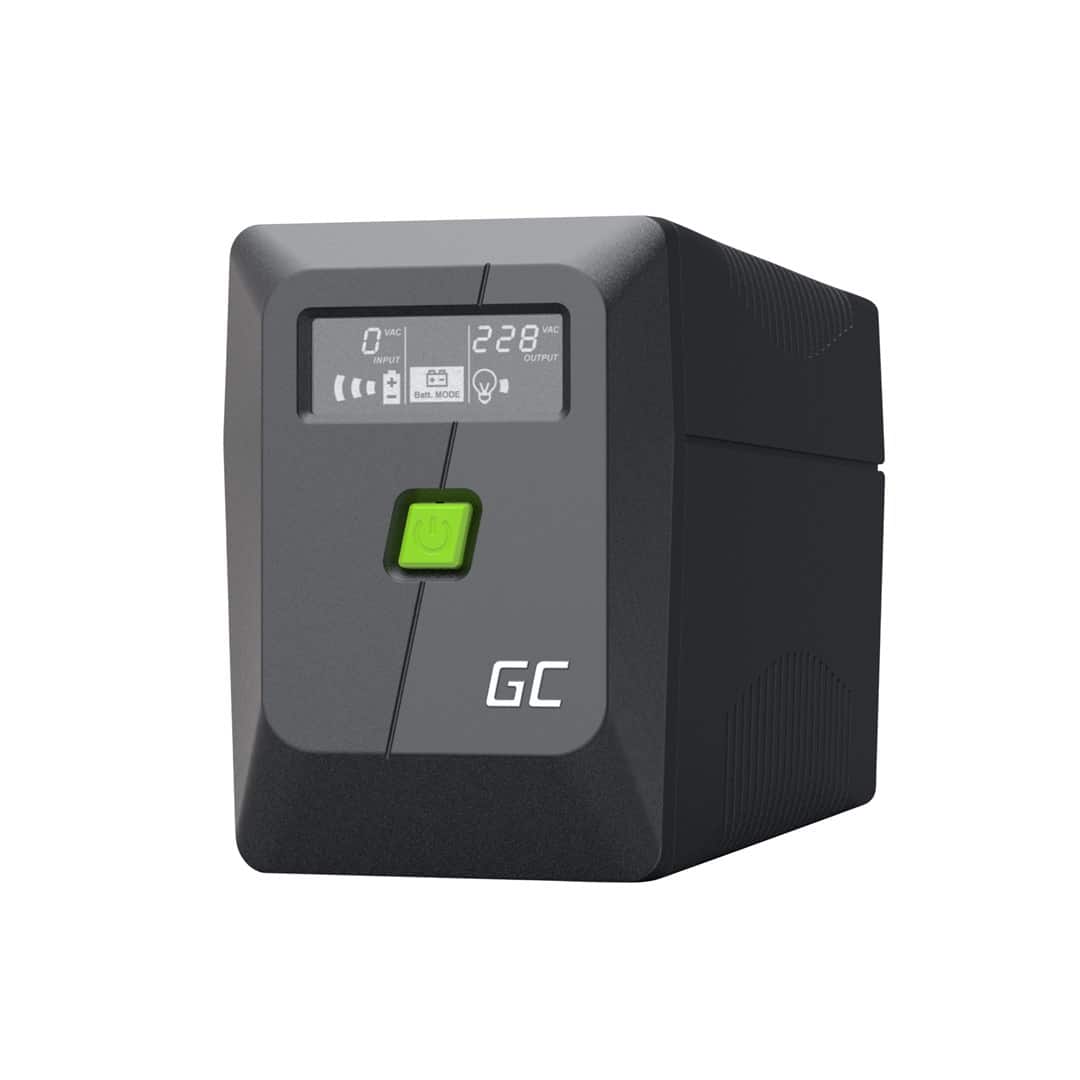 GREEN CELL UPS POWERPROOF 360W/650VA Pseudo Sine — zdjęcie 1 z 8