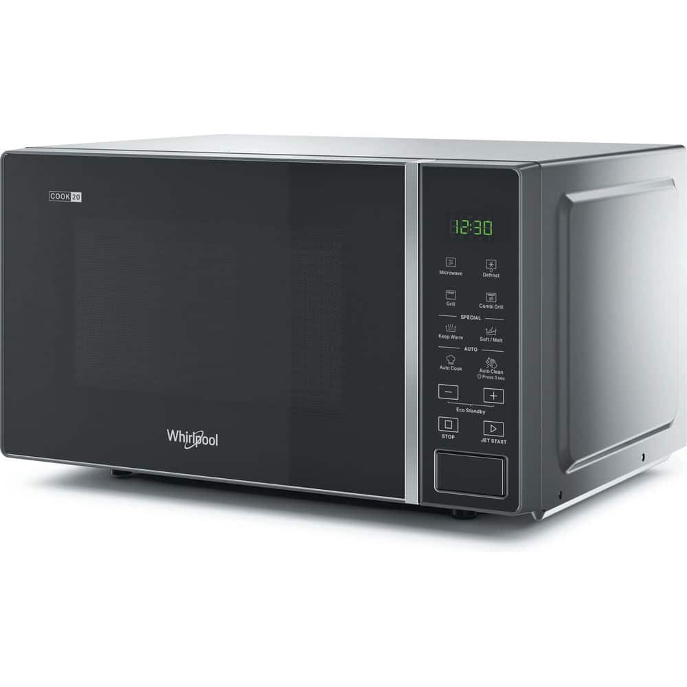 Kuchenka mikrofalowa Whirlpool MWP 203 SB, 20l, czarna — zdjęcie 1 z 4