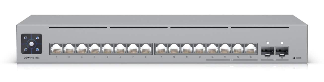 Switch Ubiquiti UniFi Pro Max 16 18p Managed — zdjęcie 1 z 8
