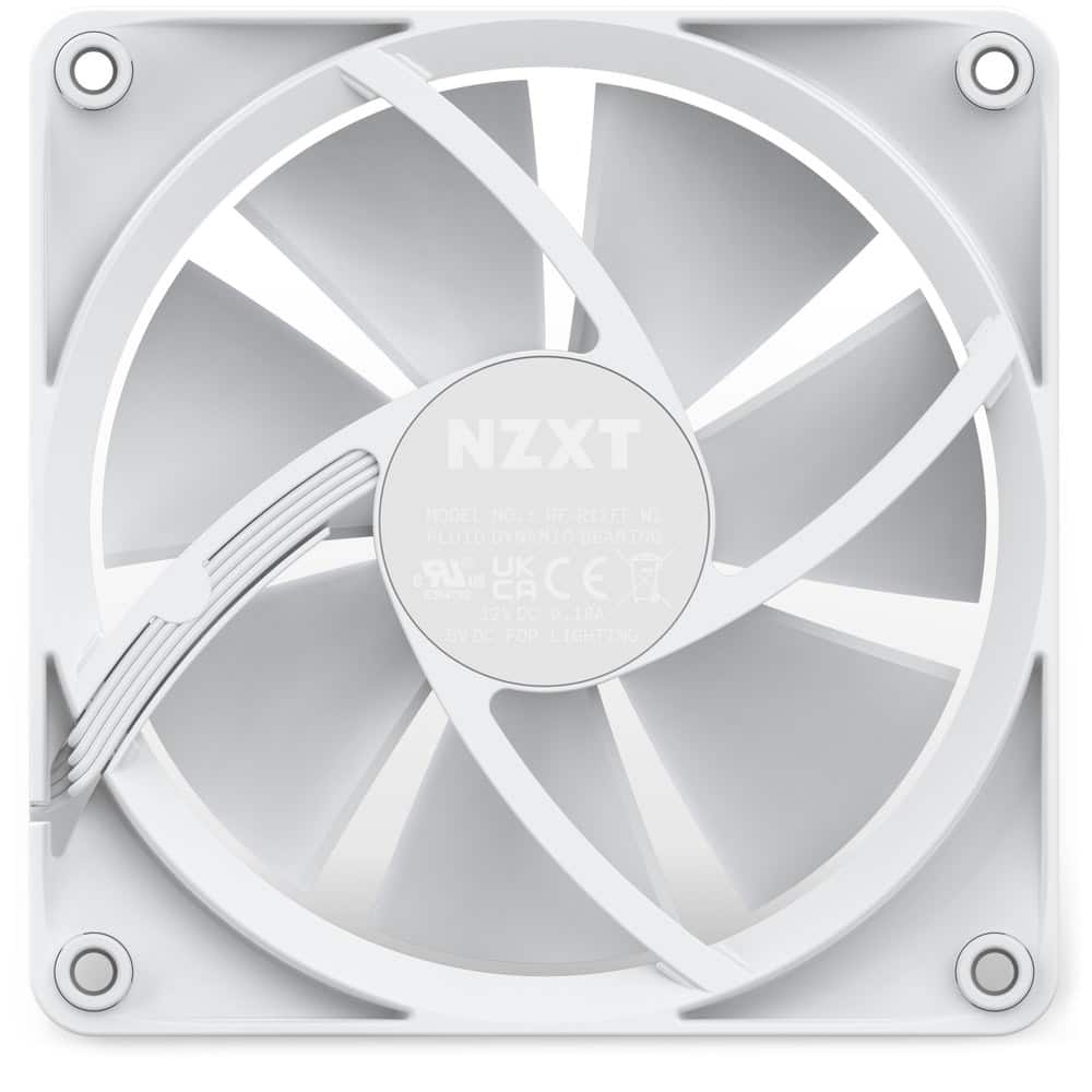 NZXT WENTYLATOR F120 RGB PWM BIAŁY — zdjęcie 1 z 6