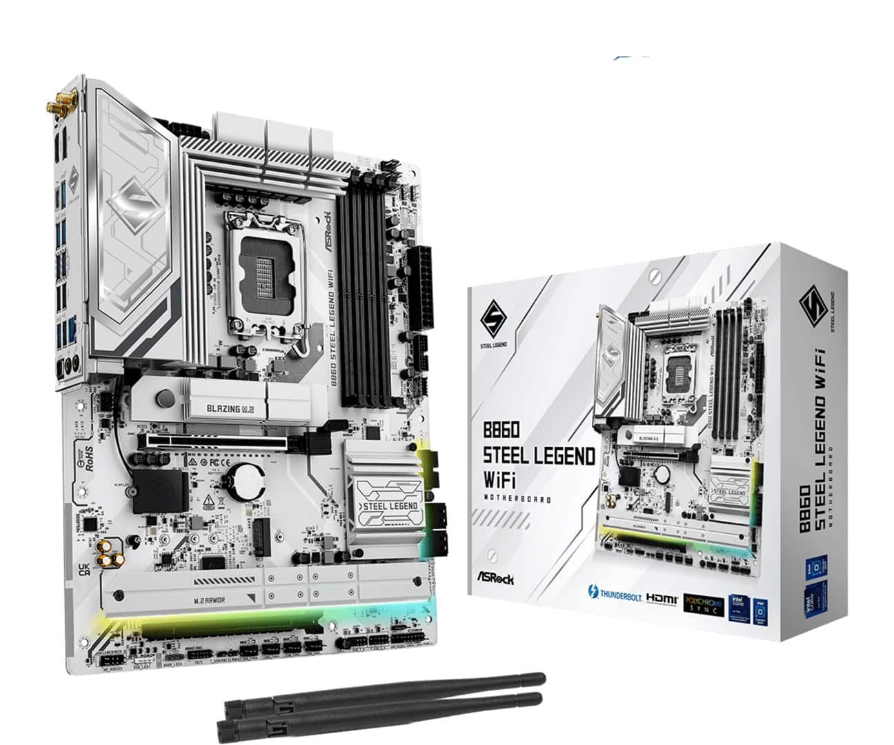 Płyta główna Asrock B860 STEEL LEGEND WIFI — zdjęcie 1 z 6