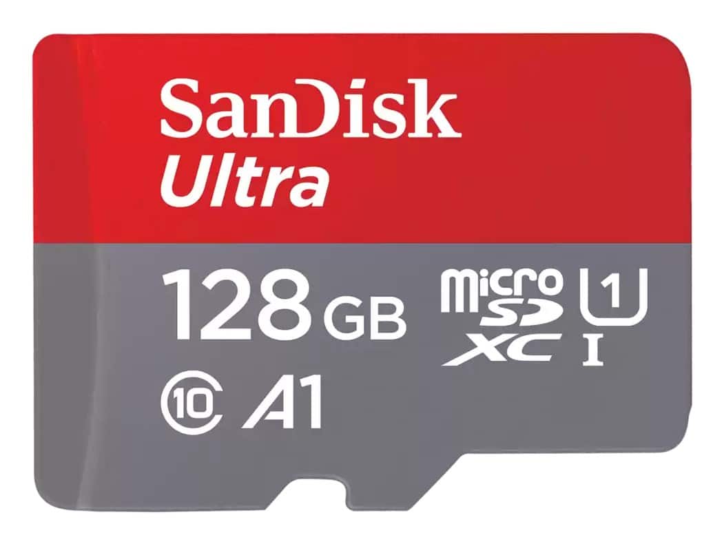 SANDISK ULTRA microSDXC 128GB 140MB/s + SD ADAPTER