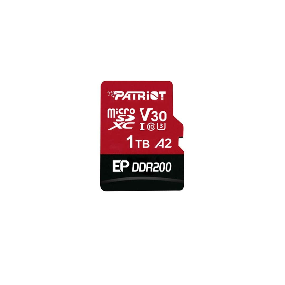 Patriot EP DDR200 Micro SDXC 1TB 160/120 MB/s U3 — zdjęcie 1 z 6