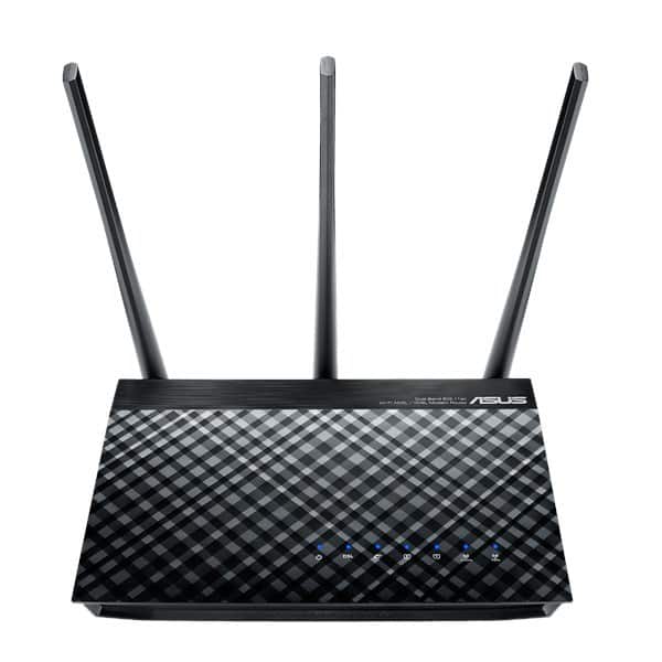 Router bezprzewodowy ASUS DSL-AC51 (ADSL, ADSL2+, VDSL2; 2,4 GHz, 5 GHz) — zdjęcie 1 z 6