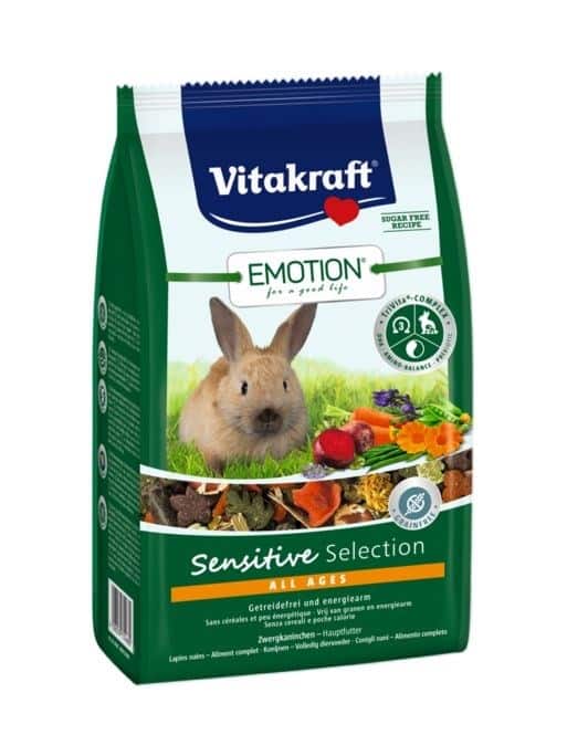 VITAKRAFT EMOTION SENSITIVE 600g dla królika