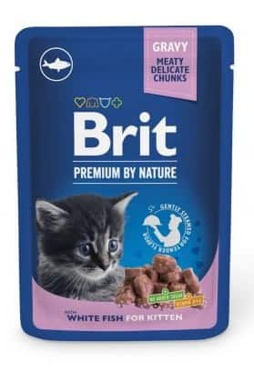 BRIT Premium Kitten White fish - 100 g